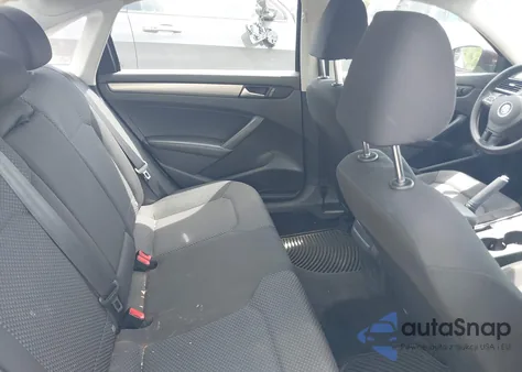 2014 Volkswagen Passat 2.5L S из США, поврежденный, VIN 1VWAP7A36EC029426